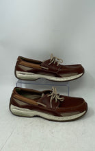 Load image into Gallery viewer, Dunham Mens Captain Brown Leather Lace-Up Low Top Boat Shoes Size 10D
