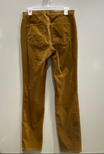 Load image into Gallery viewer, Talbots Womens Brown Corduroy Medium Wash Mid-Rise Straight Jeans Pants Size 4
