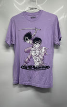 Load image into Gallery viewer, Yu Yu Hakusho Ghost Files Mens Purple Cotton Short Sleeve Graphic T-Shirt Size M
