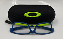 Load image into Gallery viewer, Authentic Oakley Kid's Navy Blue/Green Glasses With Case
