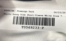 Load image into Gallery viewer, Psycho Bunny Boys White Cotton Short Sleeve Collared Polo Shirt Size 7-8/S
