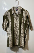 Load image into Gallery viewer, Tommy Hilfiger Mens Multicolor Leaf Print Short Sleeve Button-Up Shirt Size XL
