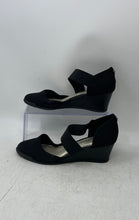 Load image into Gallery viewer, Anne Klein Womens Black Round Toe Wedge Pump Heels Size 6.5M
