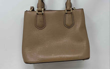 Load image into Gallery viewer, Michael Kors Womens Adele Beige Pebbled Leather Adjustable Strap Satchel Bag

