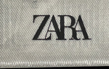 Load image into Gallery viewer, Zara Womens Blue Long Sleeve Spread Collar Knitted Polo Shirt Size Medium

