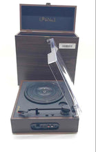 Load image into Gallery viewer, LP&amp;No.1 Model LPSC-016 Brown Black Record Player Turntable Not Tested
