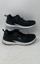 Load image into Gallery viewer, Fila Mens Winspeed Trazoros 1RM02361-014 Black White Running Shoes Size 10
