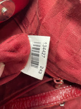 Load image into Gallery viewer, Authentic Furla Womens Red Leather Shoulder Hobo Handbags Stained
