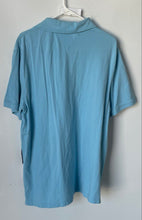 Load image into Gallery viewer, Tommy Hilfiger Mens Blue Short Sleeve Collared Custom Fit Polo Shirt Size XL

