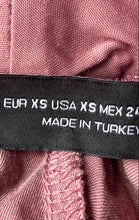 Load image into Gallery viewer, Zara Womens Pink Ruched Asymmetric Hem Long Maxi Skirt Size XS
