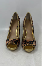 Load image into Gallery viewer, Thalia Sodi Womens Cereza 1 Multicolor Animal Print Peep Toe Pump Heels Sz 9.5M

