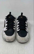 Load image into Gallery viewer, Nike Kids Air Jordan 1 Low ALT White Black Gold Lace-Up Sneaker Shoes Size 3Y
