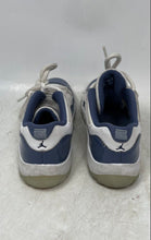 Load image into Gallery viewer, Nike Kids Jordan 11 Retro Low FV5116-104 Blue White Sneaker Shoes Size 2Y
