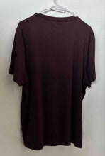 Load image into Gallery viewer, Perry Ellis Mens Burgundy Printed Short Sleeve V-Neck Pullover T-Shirt Size XL
