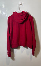 Load image into Gallery viewer, Nike Womens Air Jordan Red Fleece Loose Fit Drawstring Pullover Hoodie Size M
