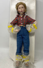 Load image into Gallery viewer, Danbury Mint Prom Dress Plaid Shirt Jeans Extra White Dress Porcelain Doll
