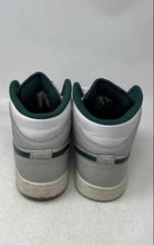 Load image into Gallery viewer, Nike Mens Air Jordan 1 Mid SE Green White Leather Lace-Up Sneaker Shoes Size 9.5
