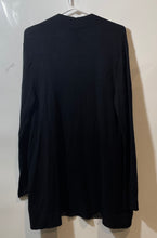Load image into Gallery viewer, Express Womens Black Long Sleeve Regular Fit Open Front Cardigan Sweater Size M

