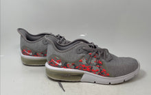 Load image into Gallery viewer, Nike Womens Air Max Sequent 3 Gray Orange Lace-Up Sneaker Shoes Size 10
