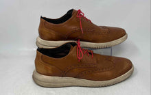 Load image into Gallery viewer, Cole Haan Mens Grand Plus Brown Leather Lace-Up Wingtip Oxford Shoes Size 11 M
