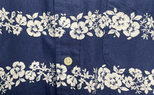 Load image into Gallery viewer, Tommy Hilfiger Mens White Blue Floral Custom Fit Button-Up Shirt Size L
