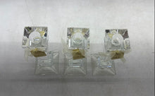 Load image into Gallery viewer, Lot Of 3 Pcs Vidali Collection Home Decor Clear Glass Crystal Candle Holder
