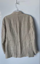 Load image into Gallery viewer, Joseph Abboud Heritage Nova Fides Mens Beige Linen Two-Button Suit Jacket Sz 38R
