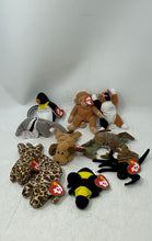 Load image into Gallery viewer, Lot Of 10 Pcs Ty Beanie Babies Collectible Stuffed Animal Plush Toy Figure
