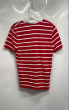Load image into Gallery viewer, Lauren Ralph Lauren Womens Red Striped Cotton Golf Polo Shirt Size Large
