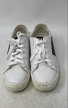 Load image into Gallery viewer, Karl Lagerfeld Womens White Leather Lace-Up Sneaker Shoes Size 5.5M
