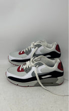 Load image into Gallery viewer, Nike Kids Air Max 90 CD6864-019 White Black Red Lace-Up Sneaker Shoes Size 6.5Y
