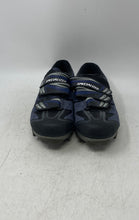 Load image into Gallery viewer, Specialized Mens Blue Black Body Geometry Hook &amp; Loop Cycling Shoes Size 7.5
