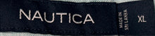 Load image into Gallery viewer, Nautica Mens Blue Linen Long Sleeve Spread Collar Button-Up Shirt Size XL
