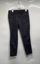 Load image into Gallery viewer, Gap Womens Gray Flat Front Slash Pockets Low-Rise Skinny Leg Ankle Pants Size 4R
