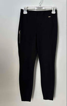 Load image into Gallery viewer, Armani Exchange Womens Black Flat Front Skinny Pull-On Ankle Pants Size Small
