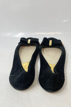 Load image into Gallery viewer, Michael Kors Womens Keira Black Suede Bow Round Toe Slip-On Ballet Flats Size 7
