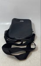 Load image into Gallery viewer, Boss Parfums Womens Black Leather Adjustable Strap Zipper Crossbody Bag
