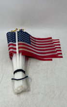 Load image into Gallery viewer, Lot Of 39 Pcs Red White Blue United States Set Small American Flags
