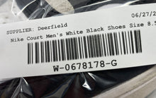 Load image into Gallery viewer, Nike Mens Court Vision Low HM9862-001 White Black Sneaker Shoes Size 8.5
