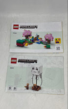 Load image into Gallery viewer, Lot Of 6 Pcs Lego Assorted Multicolor Various Minecraft Instruction Manuals
