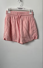 Load image into Gallery viewer, Lacoste Womens Pink Elastic Waistband Drawstring Bermuda Shorts Size 32
