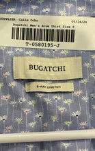 Load image into Gallery viewer, Bugatchi Mens Purple Floral 8-Way Stretch Short Sleeve Button-Up Shirt Size S
