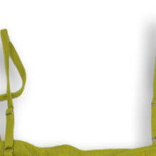 Load image into Gallery viewer, Forever 21 Womens Light Green Spaghetti Straps Cropped Blouse Top Size Large
