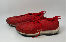 Load image into Gallery viewer, Nike Mens Air Max 97 QS Red Lace-Up Low Top Running Shoes Size 12
