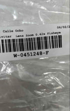 Load image into Gallery viewer, Vivitar Black Zoom 0.42X Fisheye Multi-Coated Macro Video Lens Not Tested
