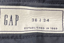 Load image into Gallery viewer, Gap Mens Blue Pockets Straight Leg Dress Pants Size 36/34 With Tag
