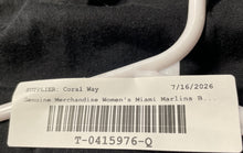 Load image into Gallery viewer, Genuine Merchandise Womens Black Miami Marlins MLB Baseball Tank Top Size XL
