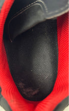 Load image into Gallery viewer, Peloton Mens Black Red Leather Adjustable Strap Road Cycling Shoes Size EUR 39

