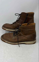 Load image into Gallery viewer, Crown Vintage Mens Davie Brown Leather Lace-Up Ankle Boots Size 12 M

