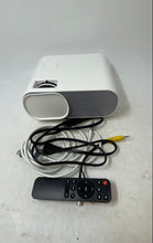 Load image into Gallery viewer, White Model C10 Full HD LED Portable Projector With Accessories Not Tested
